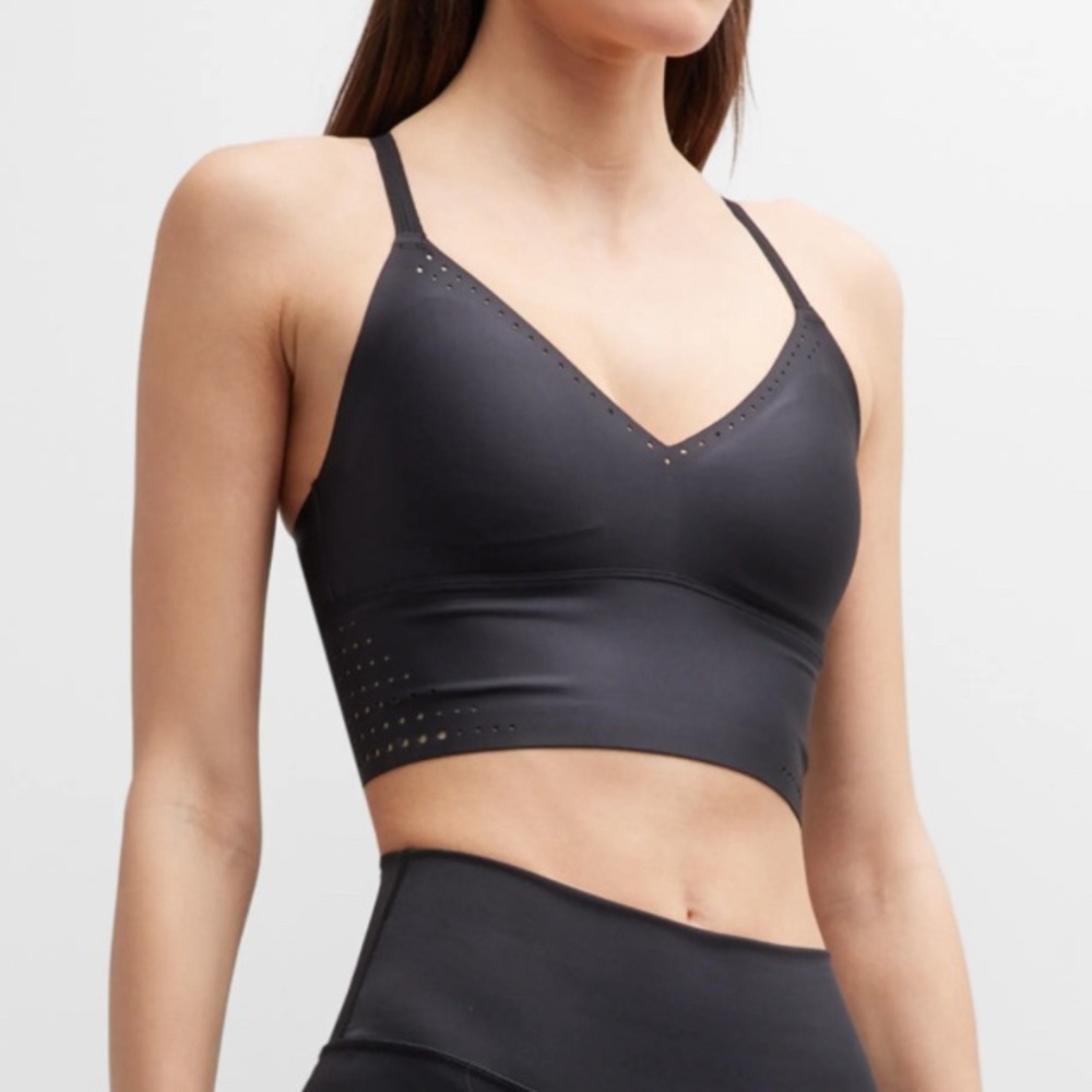 Alo Airlift Laser Cut Speedy Bra Tank XS